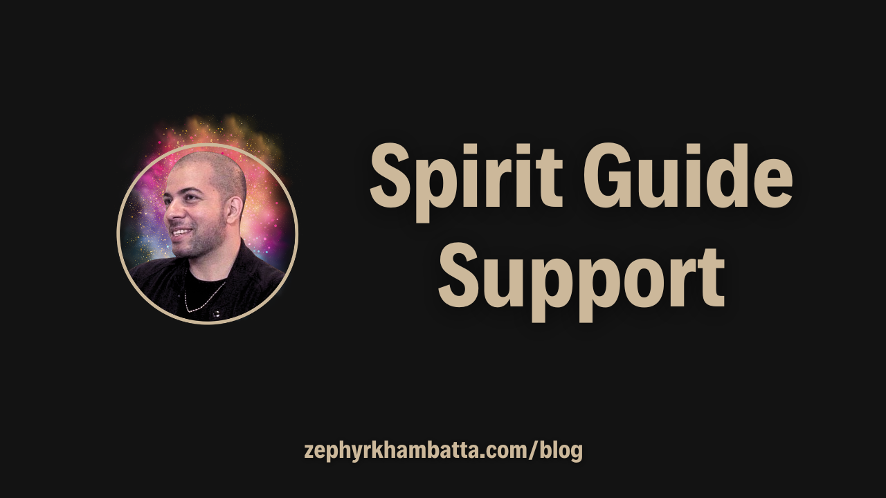 Zephyr Khambatta sharing insights on spiritual readings and calling in spirit guides to receive guidance and support during client sessions.