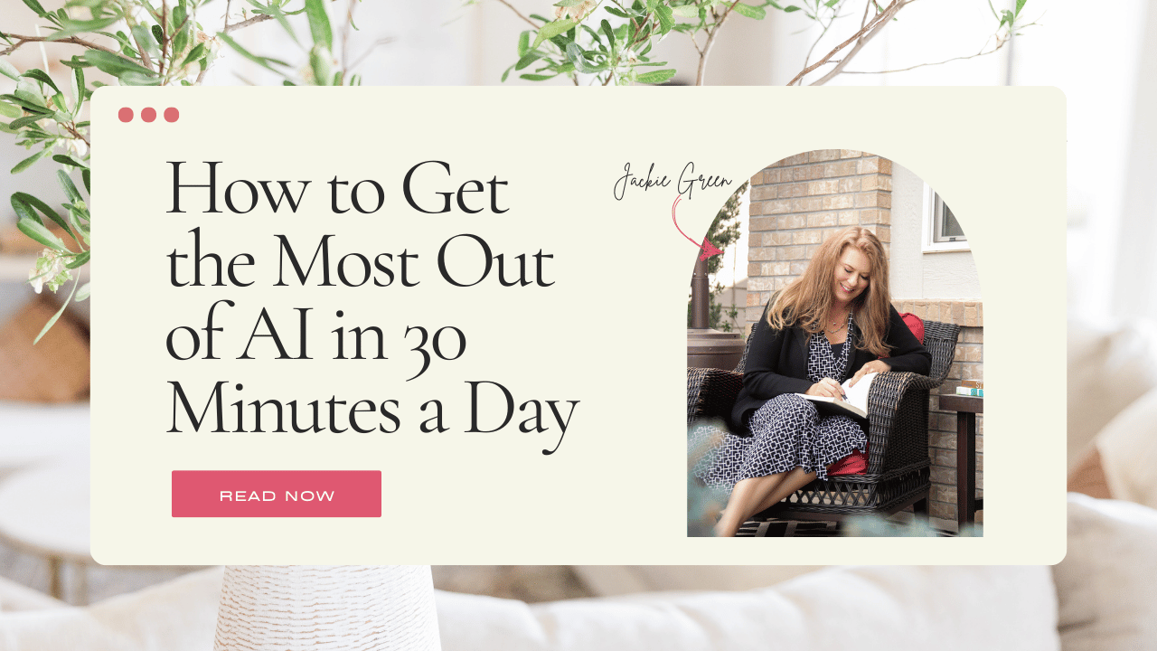 How to Get the Most Out of AI in 30 Minutes a Day