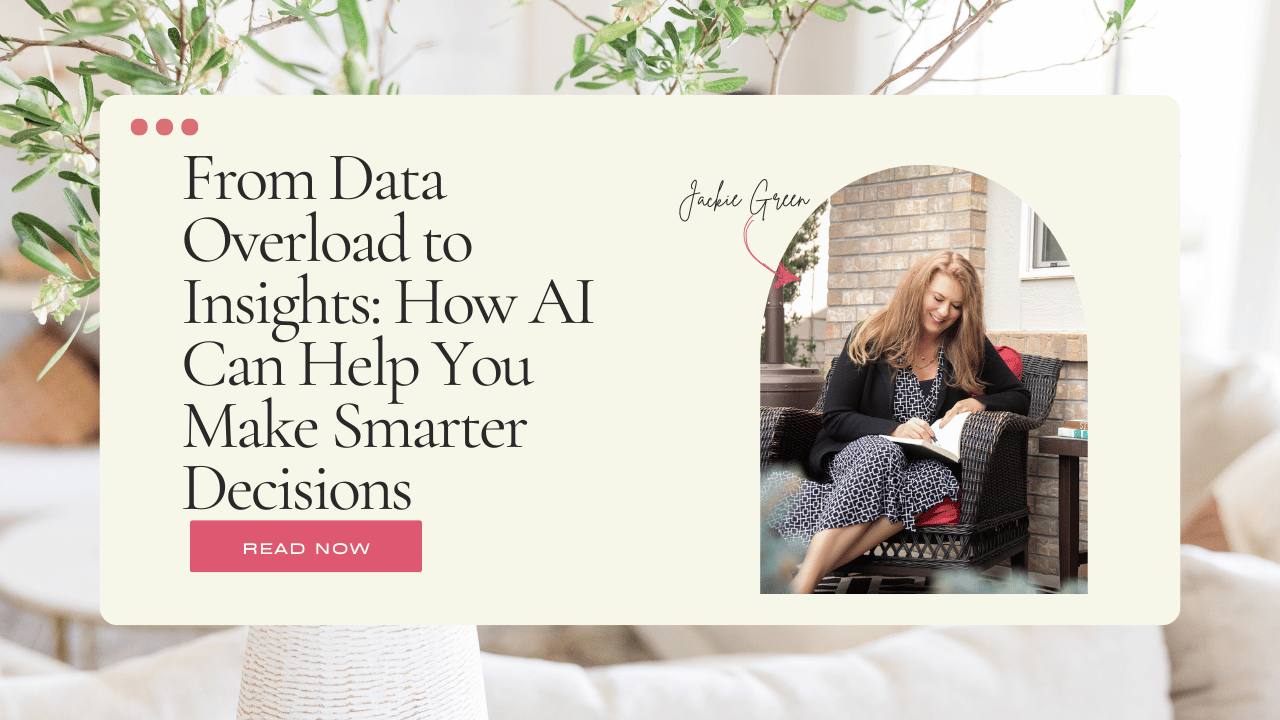 From Data Overload to Insights: How AI Can Help You Make Smarter Decisions