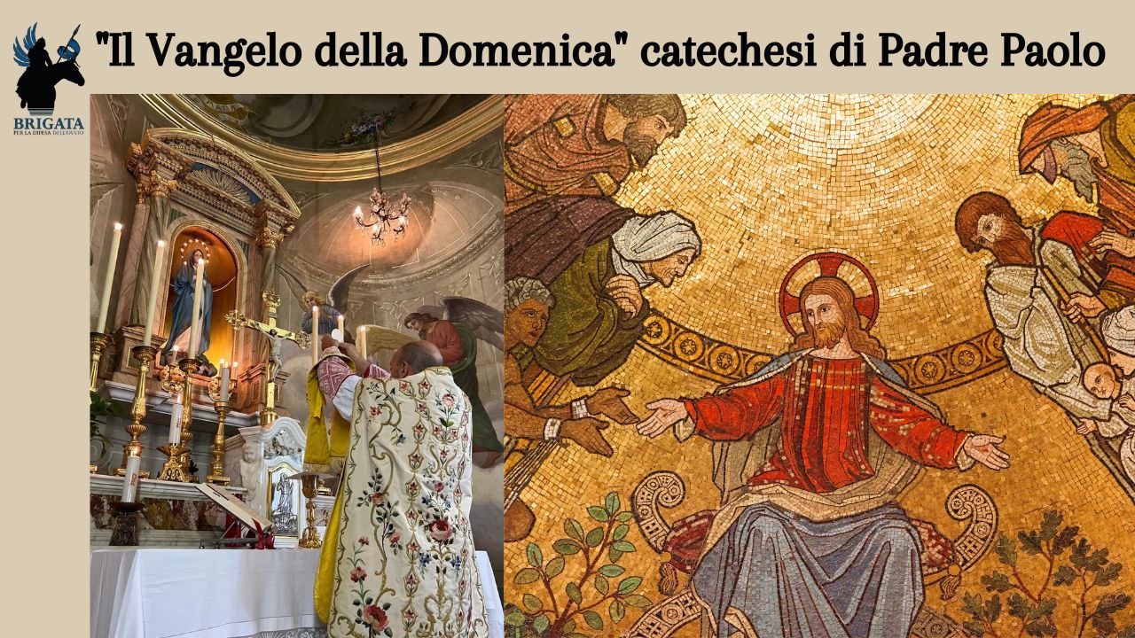 26 Novembre 2023 - NOSTRO SIGNORE GESÙ CRISTO RE DELL’UNIVERSO