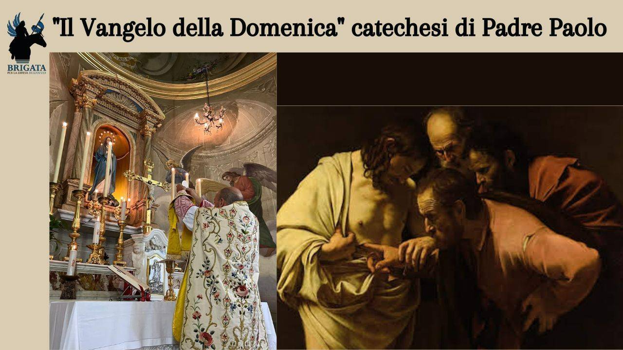 16 Aprile 2023 - Domenica in Albis "SAN TOMMASO L'APOSTOLO INCREDULO"
