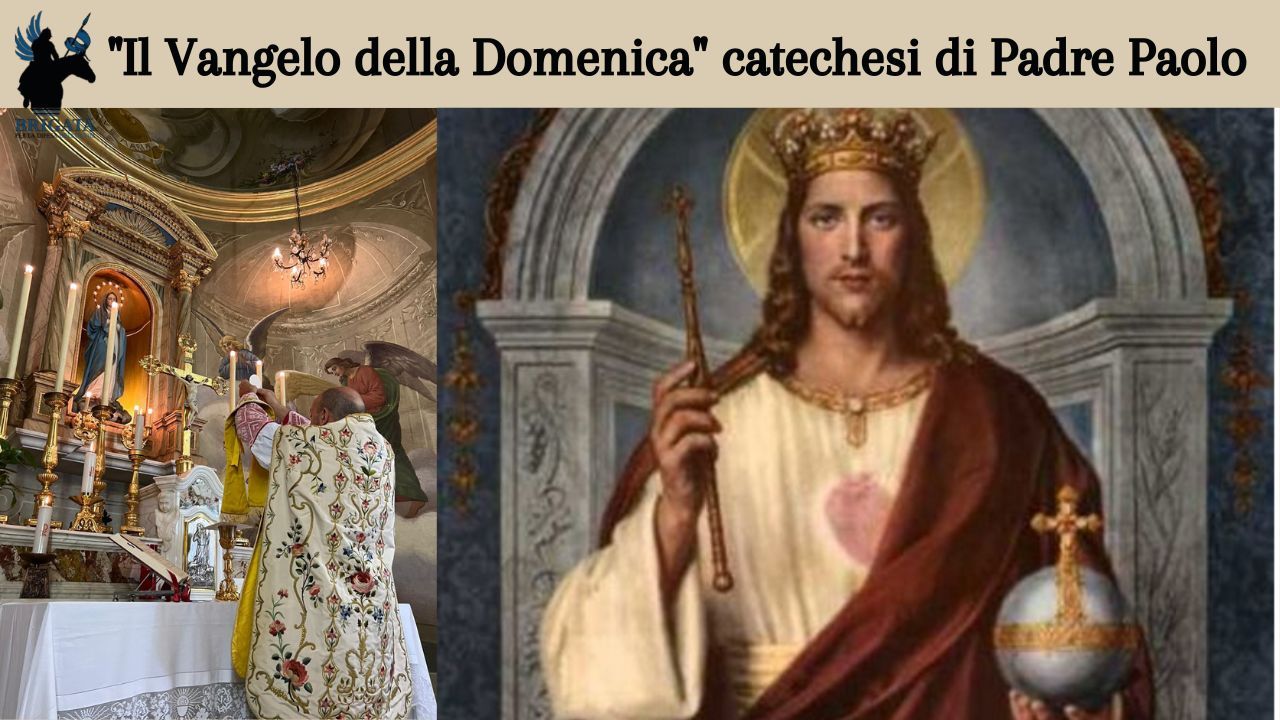24 Novembre 2024 - XXXIV Domenica del Tempo Ordinario "CRISTO RE"