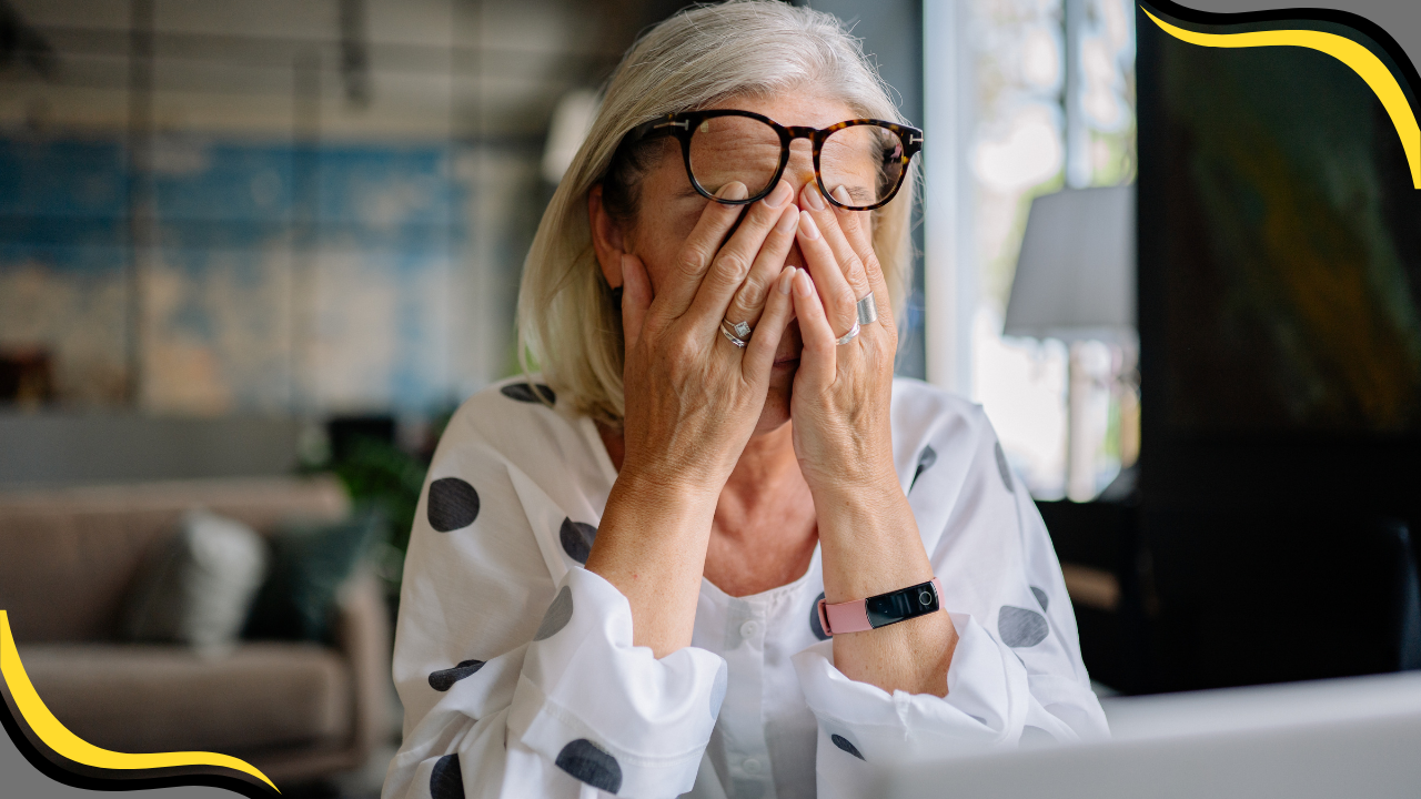 parent crying or upset