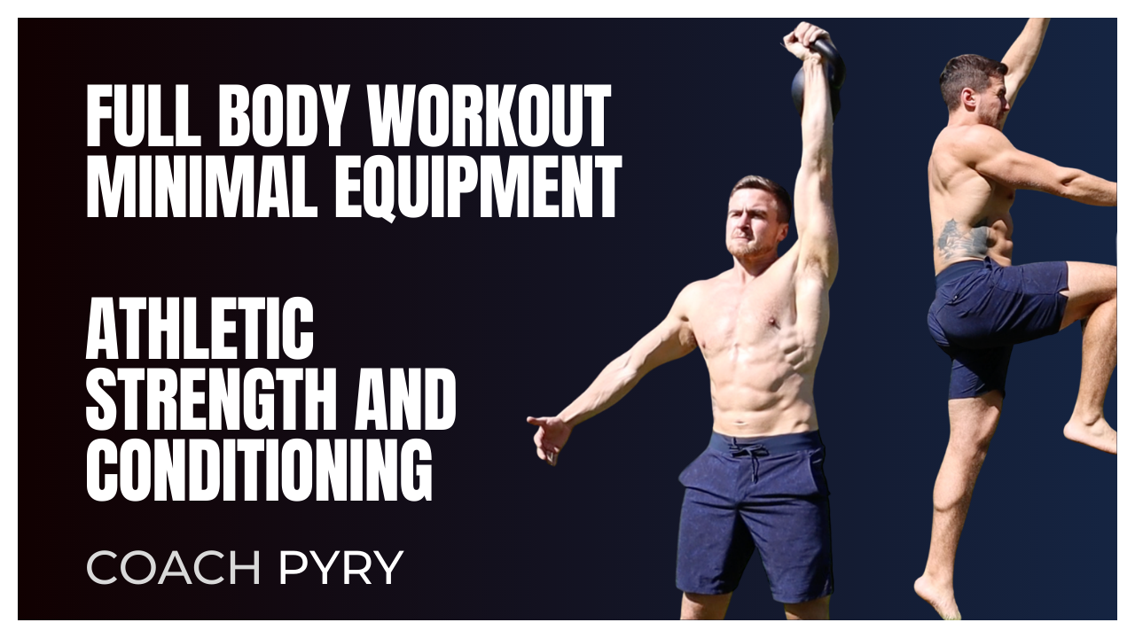 Full Body Athletic Minimalist Workout (Burn Fat, Build Strength And Muscle, Develop Cardio Fitness)