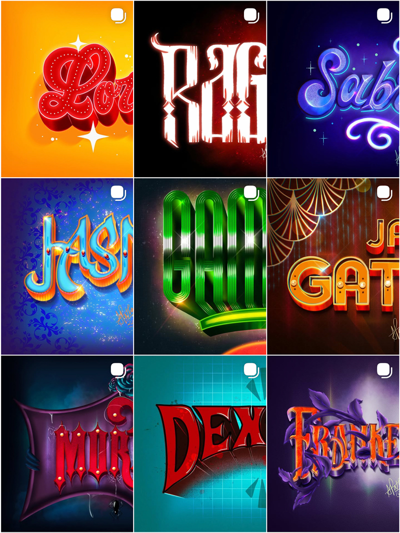 Artwork created by Aaliya during the Lettering Style Challenge