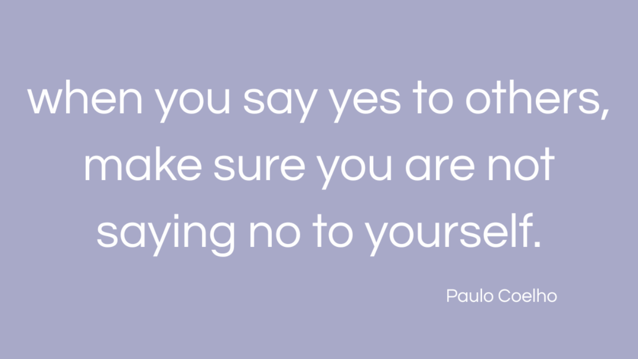 The truth about why you keep saying yes 🤍