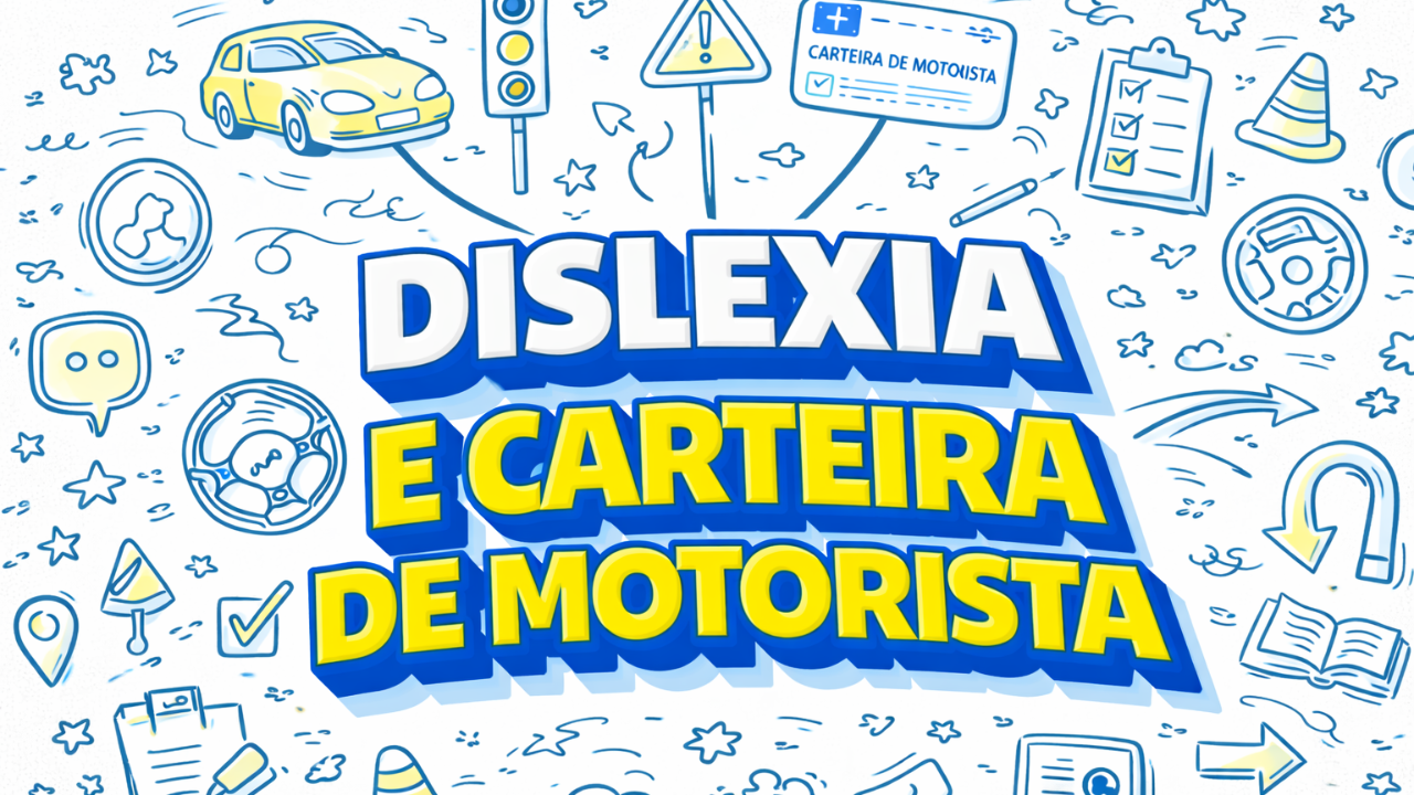 Dislexia e Carteira de Motorista: Por que o Exame É Difícil e Como Enfrentá-lo