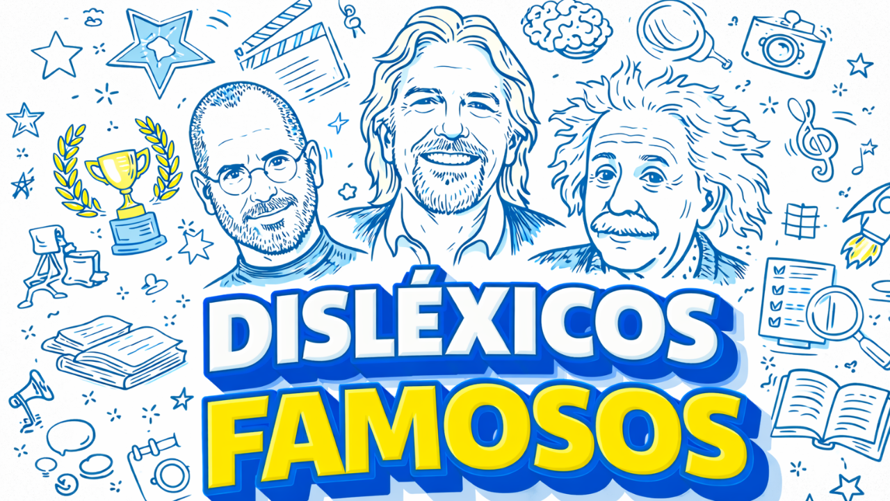 Disléxicos Famosos: As Personalidades que Mudaram o Mundo