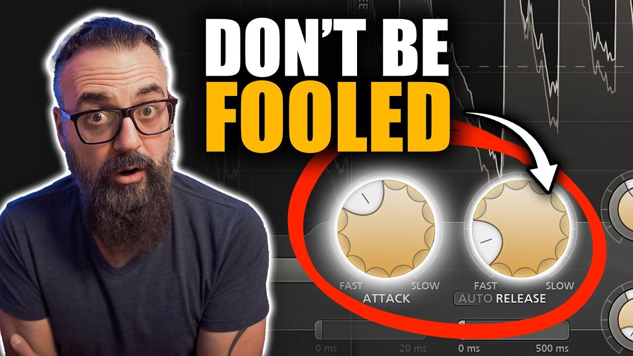 Drum bus with parallel compression blend using a mix knob