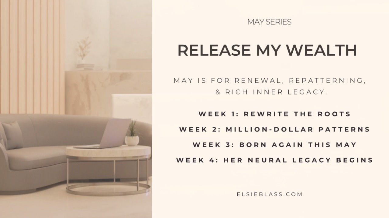 May Series: Release My Wealth Invitation