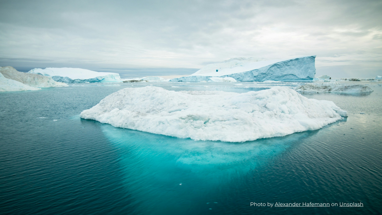 Iceberg representing deepening of my soul journey in 2026