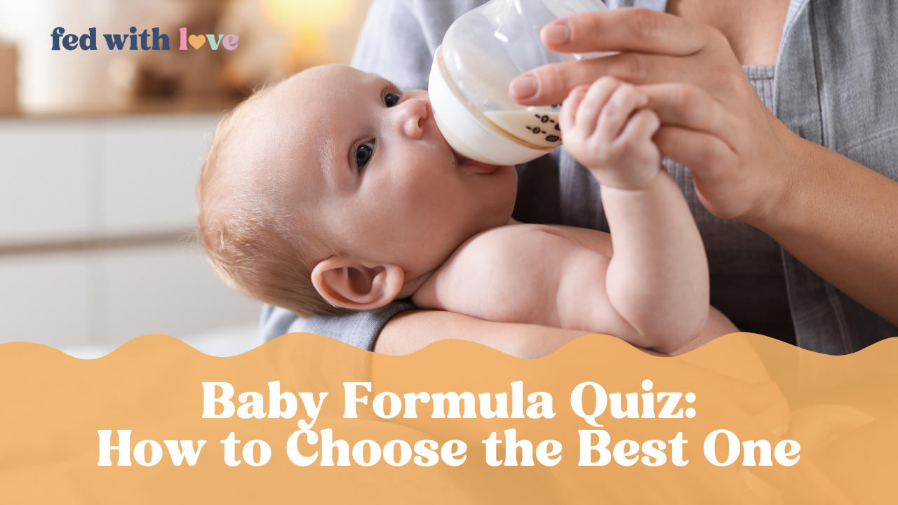 Baby formula quiz to help parents choose the best formula for newborns