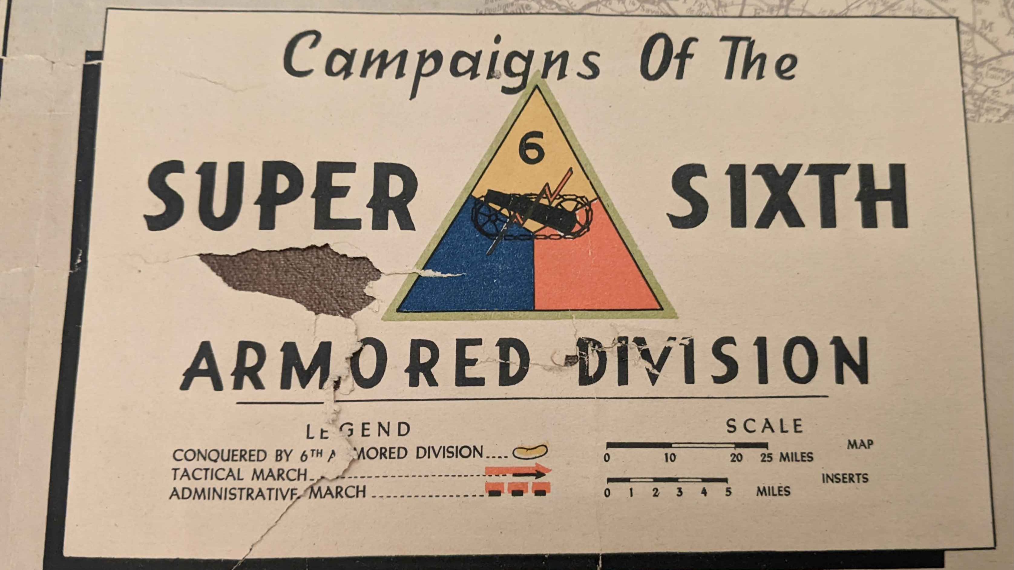 Super Sixth Armored Division US Army