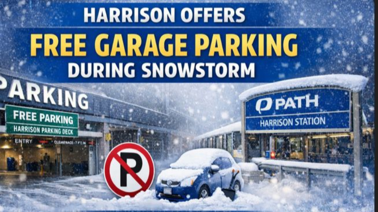 Free Parking Harrison NJ