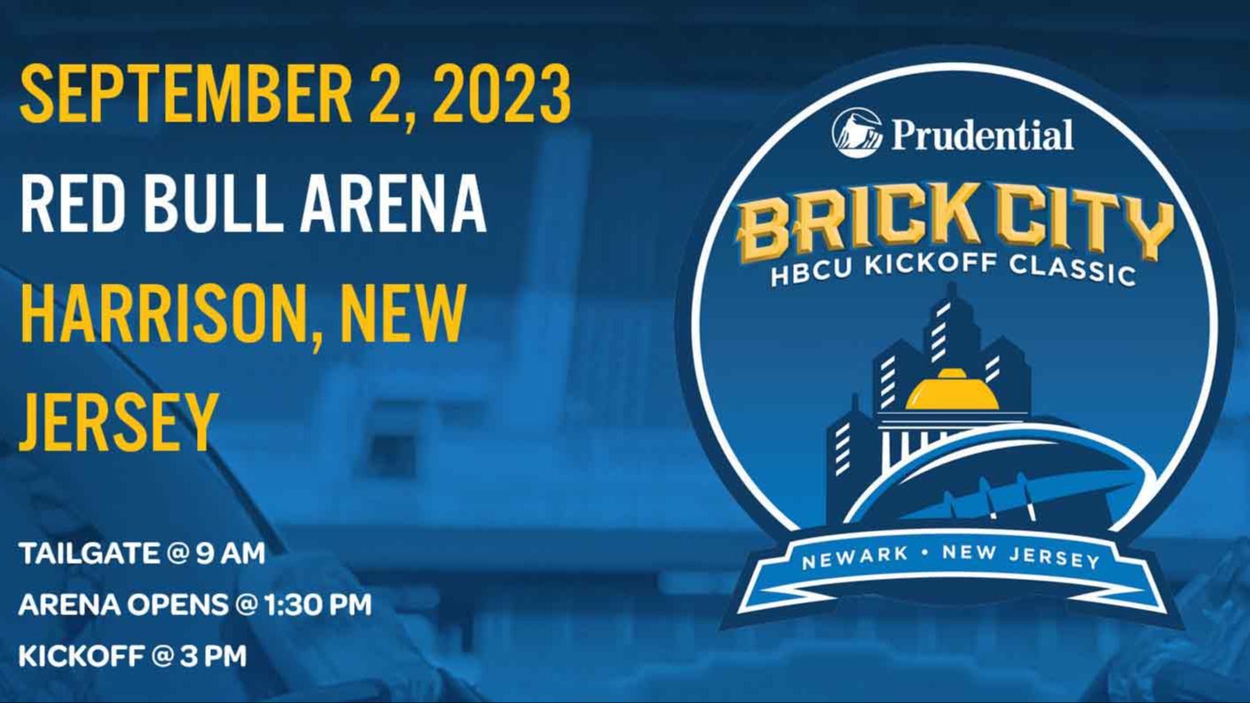 Brick City HBCU Kickoff Classic at Red Bull Arena Sat. Sept. 2, 2023