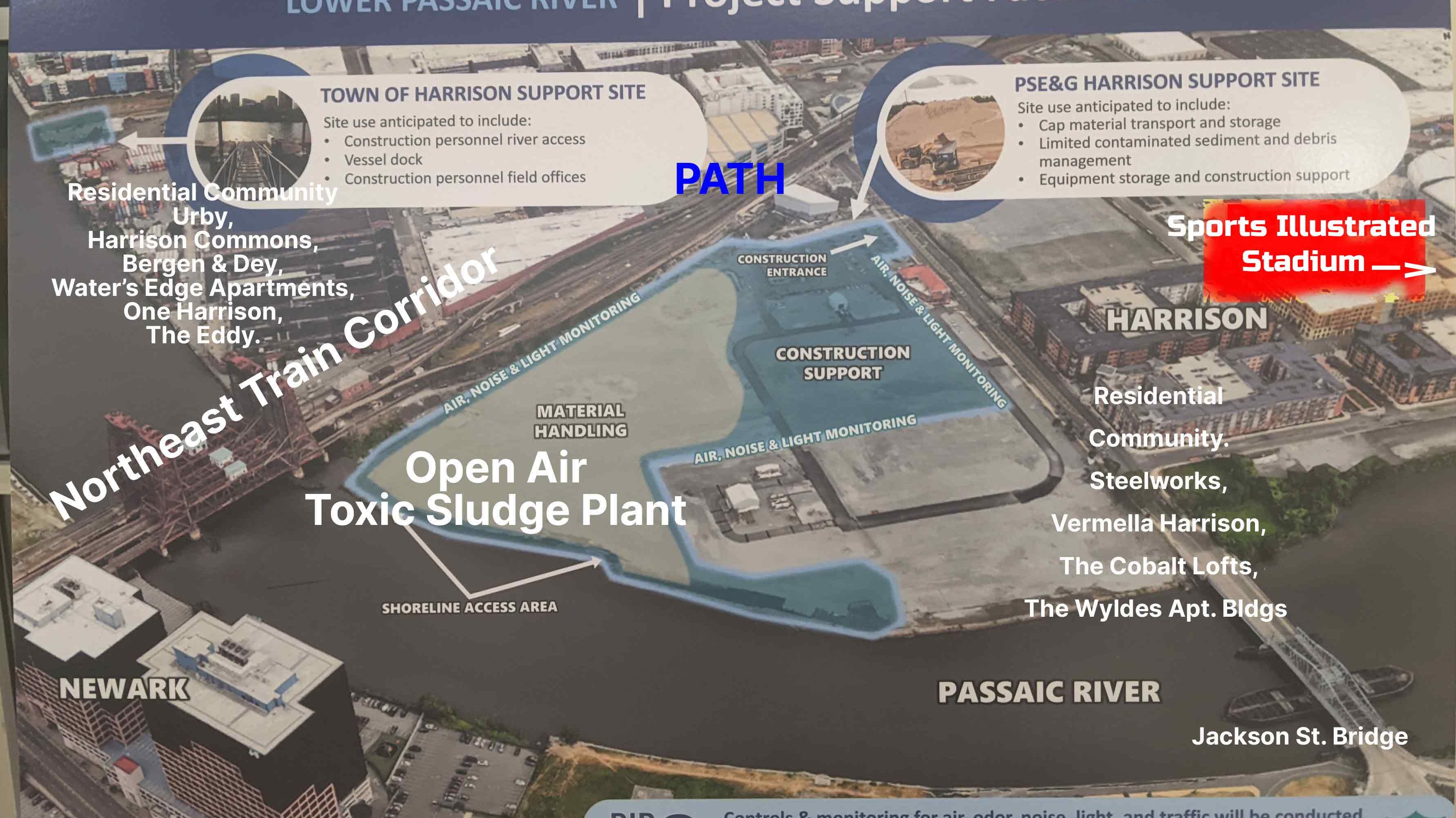 Harrison NJ Toxic Sludge Pllant