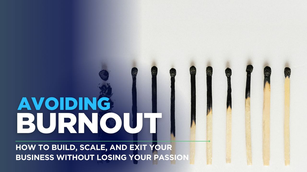 Avoiding burning out