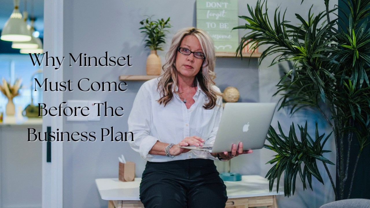 Camille Stone mindset before business plan