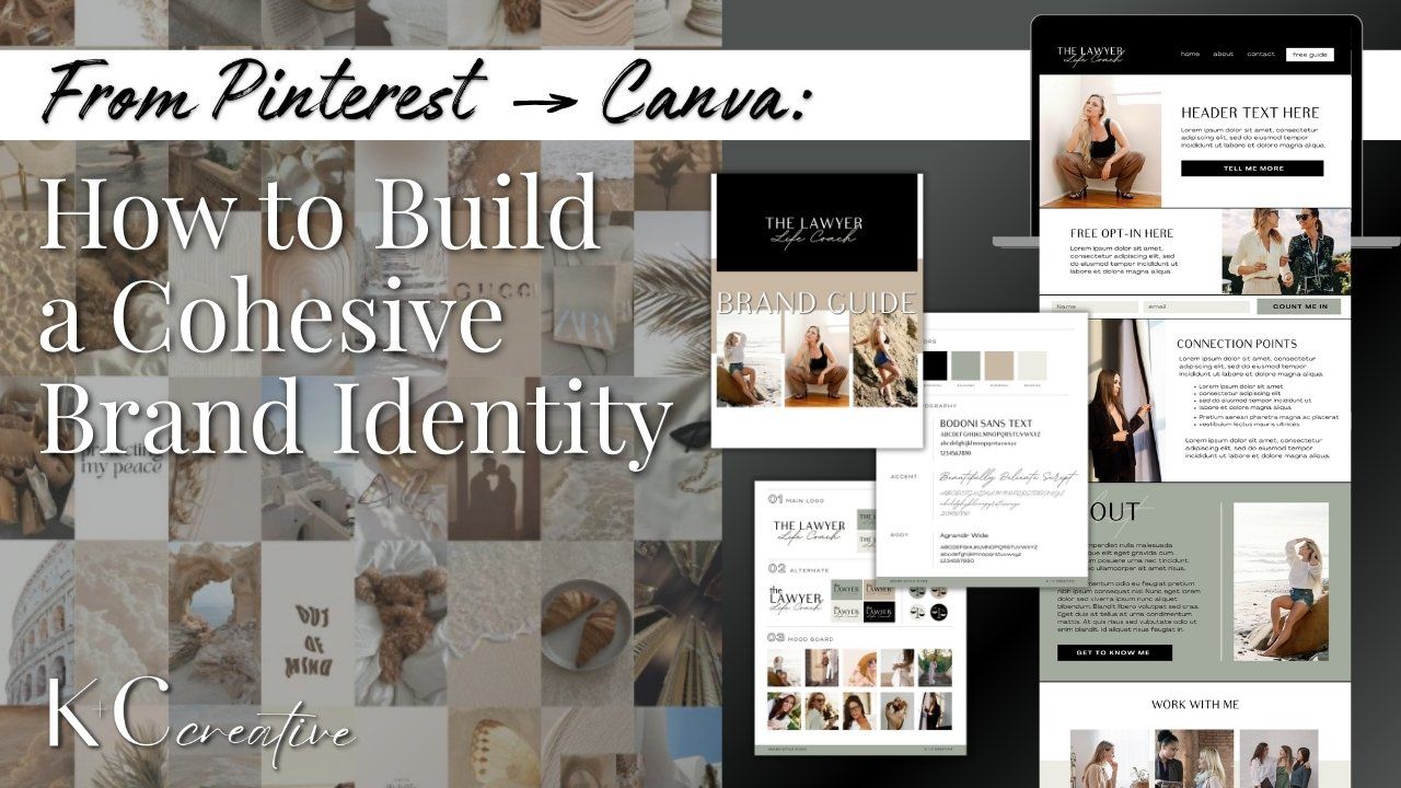 From Pinterest to Canva: How to Build a Cohesive Brand Identity-K and C Creative Blog