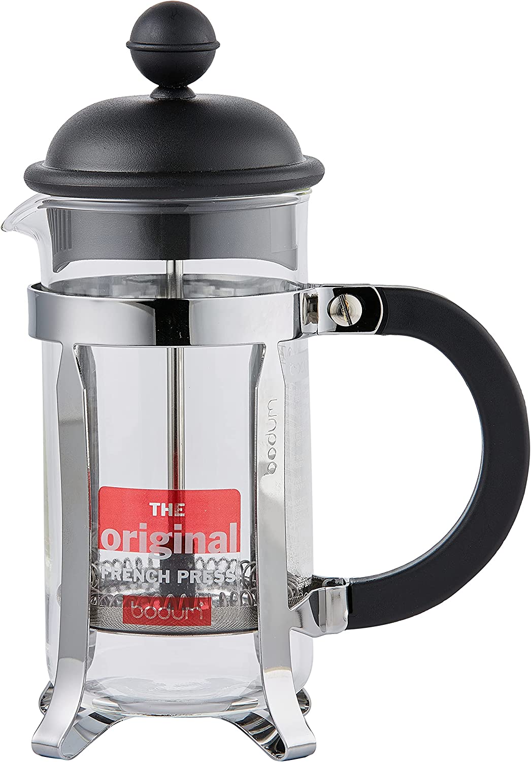 Bodum Caffettiera French Press Coffee Maker, 8 Cup, 1.0 L, 34 oz Black