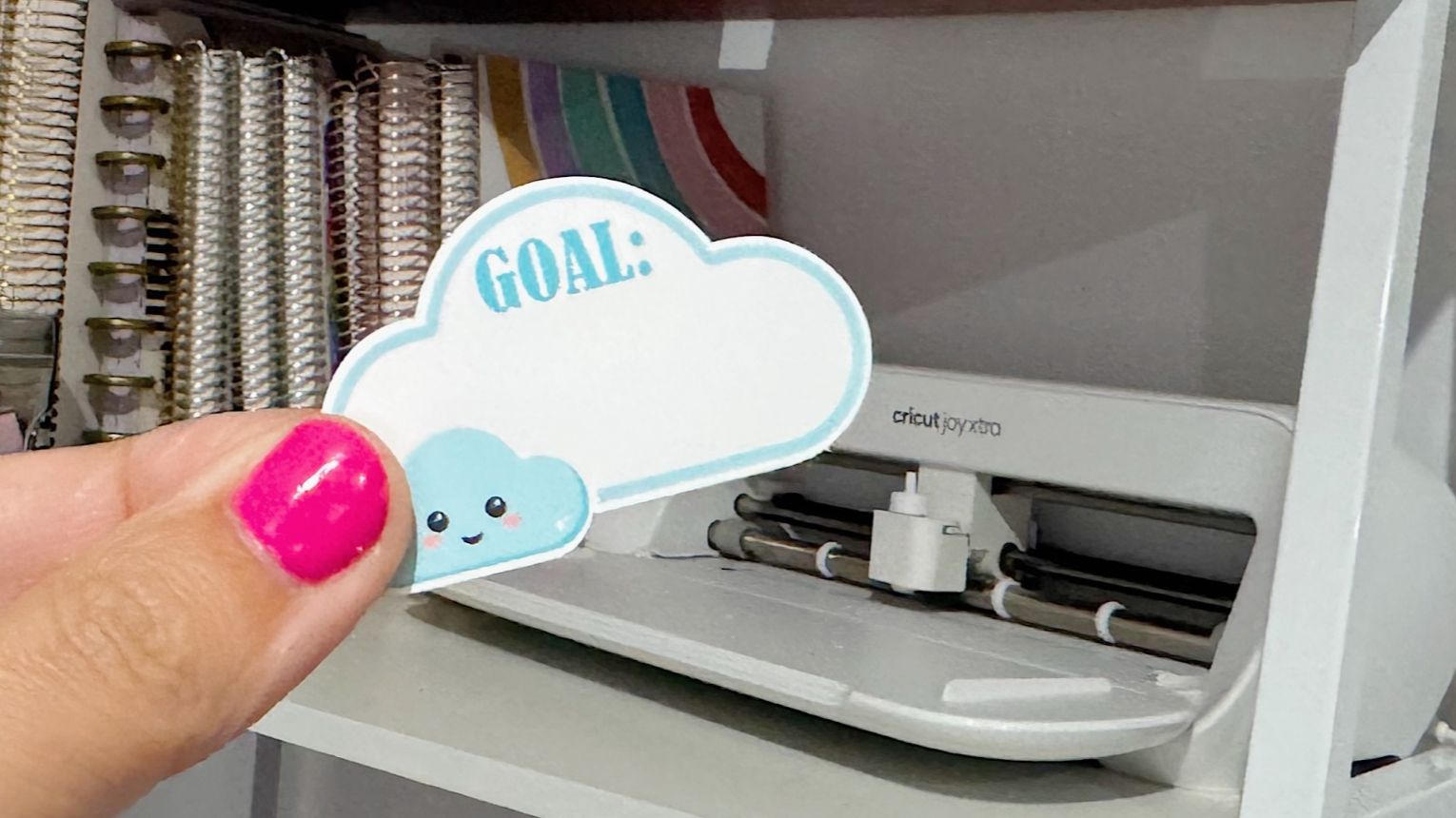 Kawaii Cloud Sticker