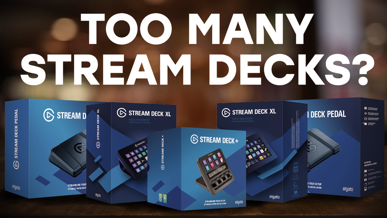 Collection of Stream Decks