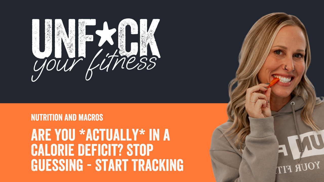 Are You *Actually* in a Calorie Deficit? Stop Guessing - Start Tracking