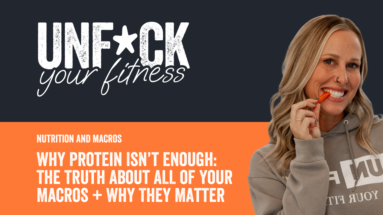 Why Protein Isn’t Enough: The Truth About ALL of Your Macros + Why They Matter