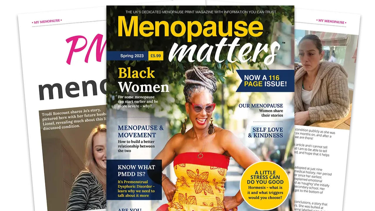 In Menopause Matters magazine, Trudi discusses PMDD