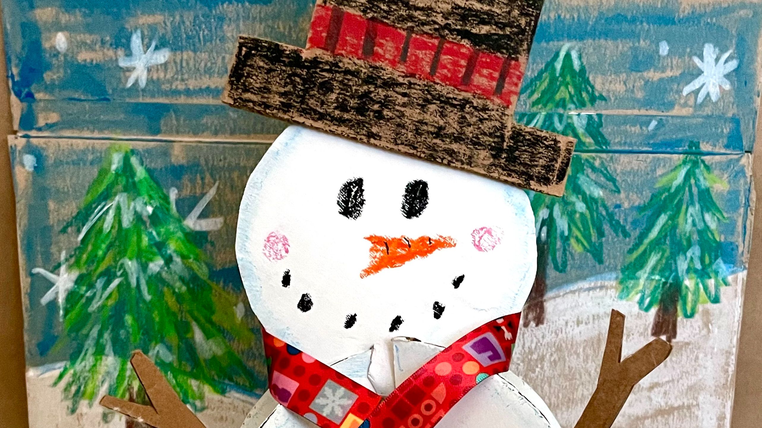 3D Snowman