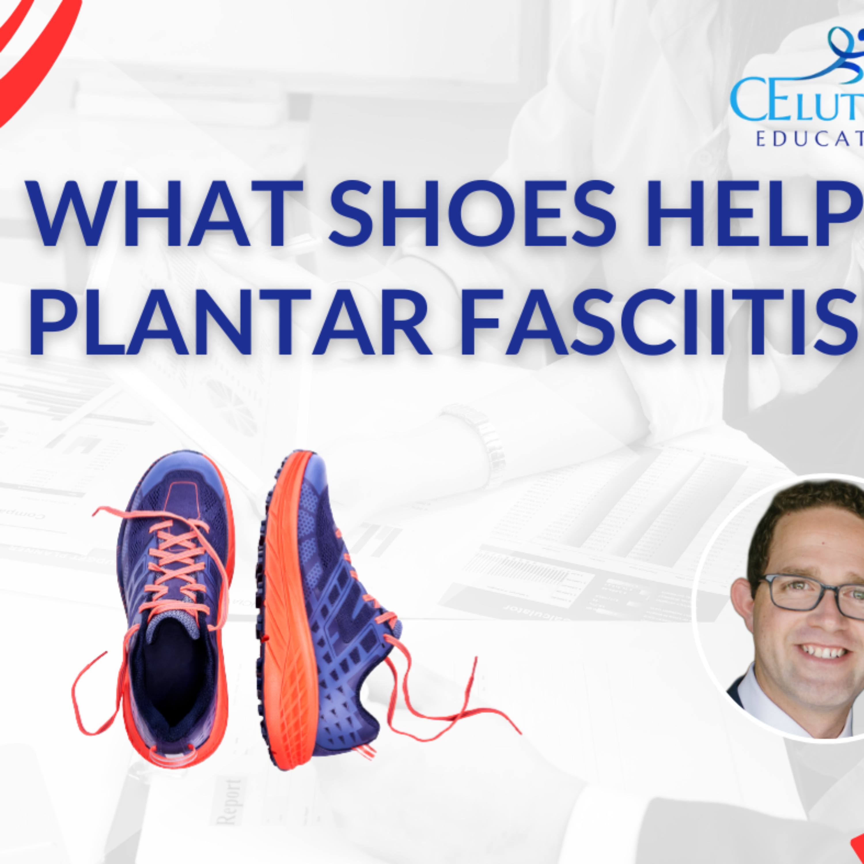 Running shoes for planters fasciitis online