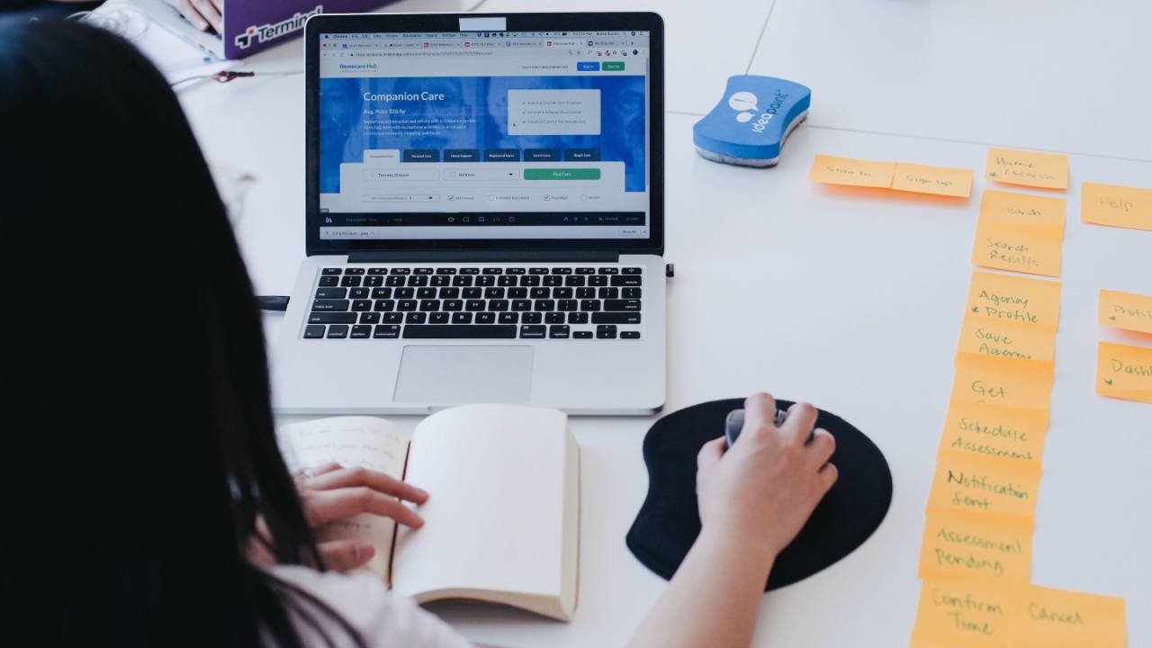 A product owner at work