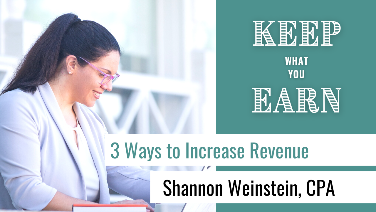 3 Ways to Increase Revenue 