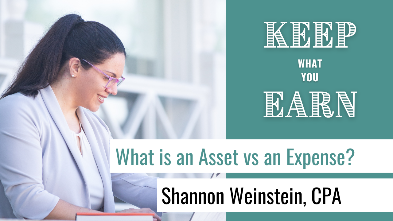 What is an Asset vs an Expense?