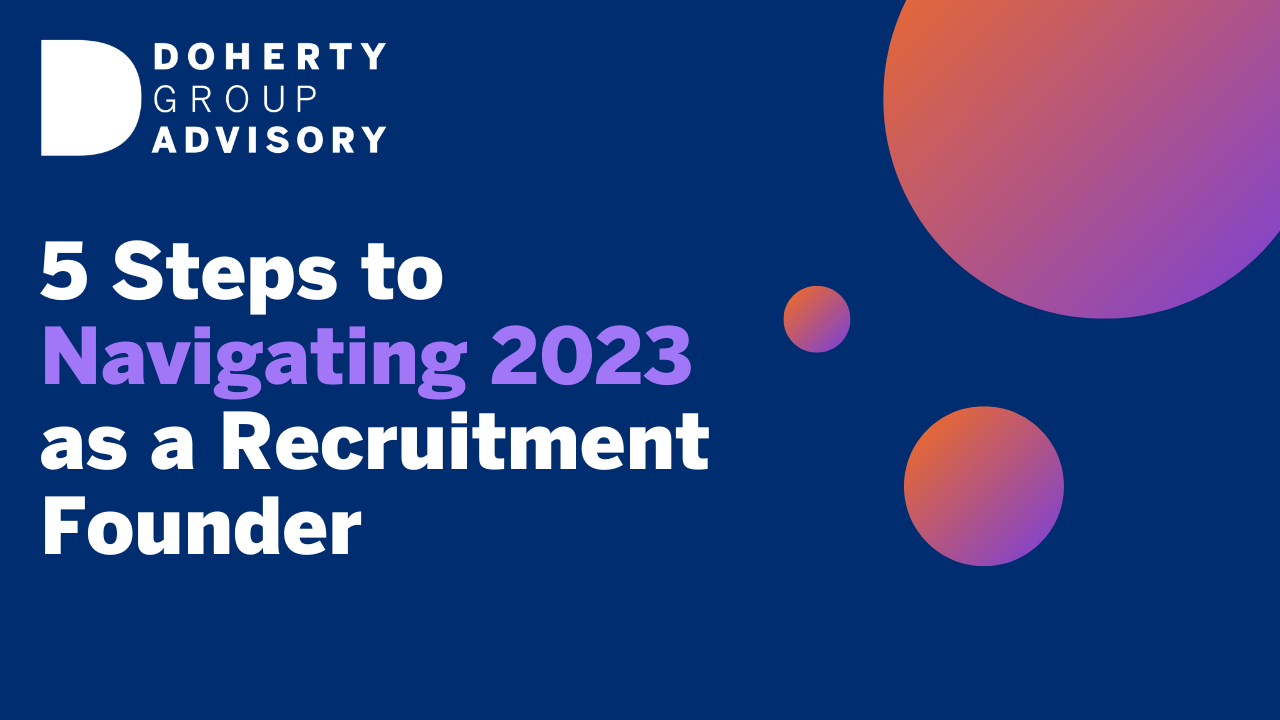 5 Steps to Navigating 2023 as a Recruitment Founder 