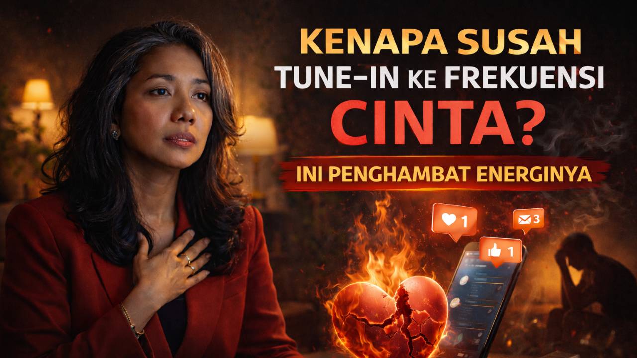 "Visual representation of overcoming self-sabotage and raising vibration, showing a person breaking free from barriers with glowing energy lines, symbolizing personal growth and spiritual healing. The design features soft pastel colors like blues, purples, and greens, reflecting inner child healing and empowerment."