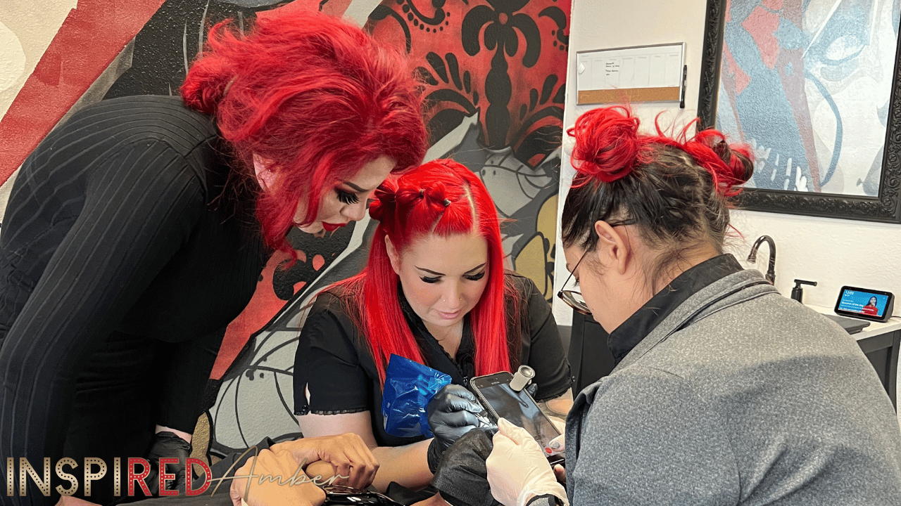 Permanent makeup artist working on a client while discussing permanent makeup industry trends 2026 and the future of PMU careers