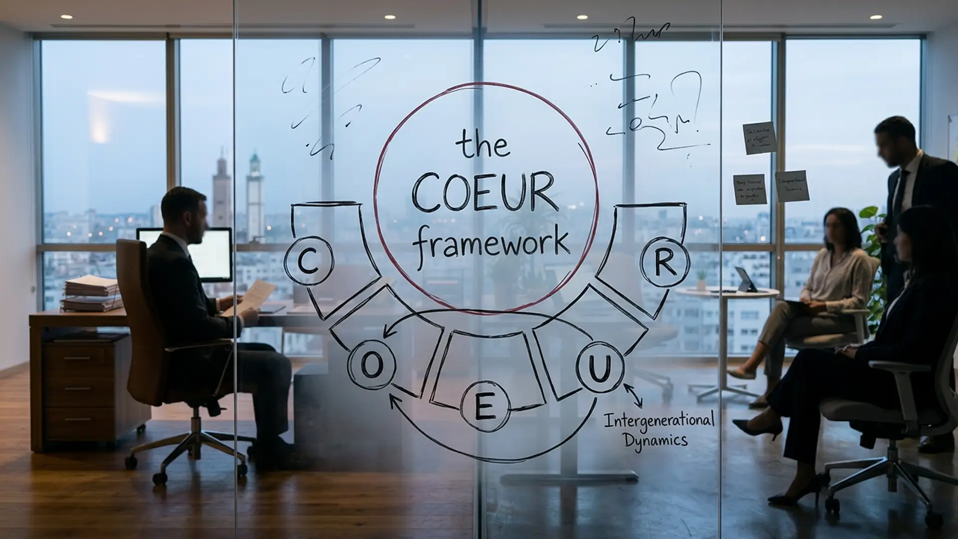 Cadre COEUR pour l&rsquo;analyse des dynamiques interg&eacute;n&eacute;rationnelles en entreprise au Maroc