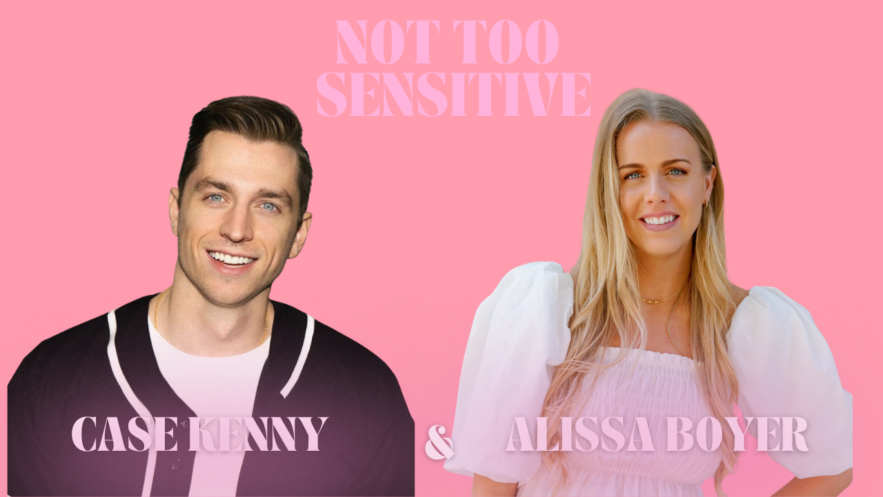 Pink background with text 