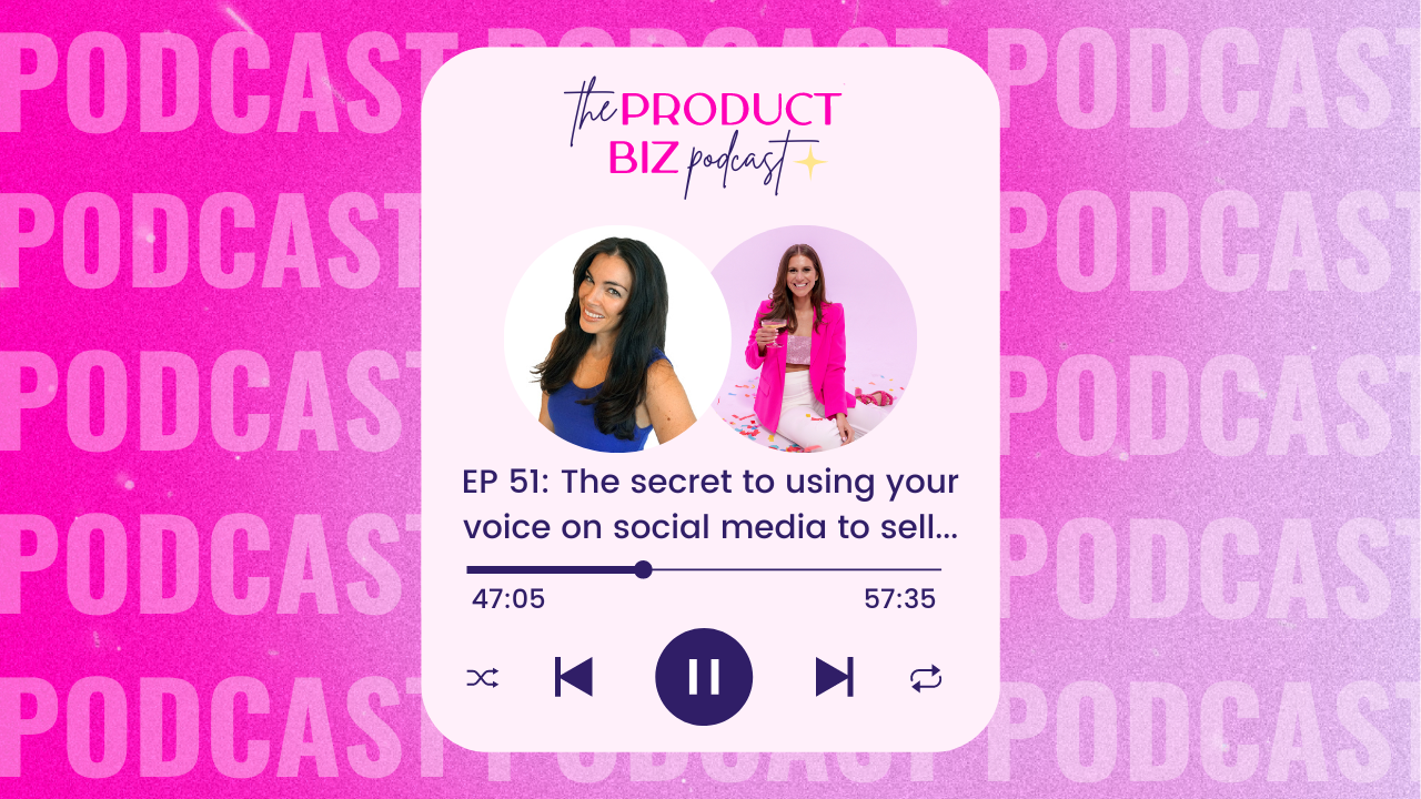 The secret to using your voice on social media to sell more products with Katherine Beck