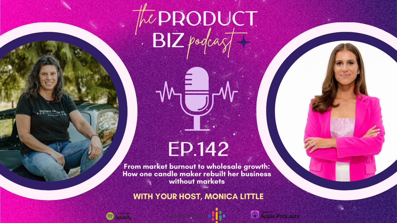 From market burnout to wholesale growth: How one candle maker rebuilt her business without markets