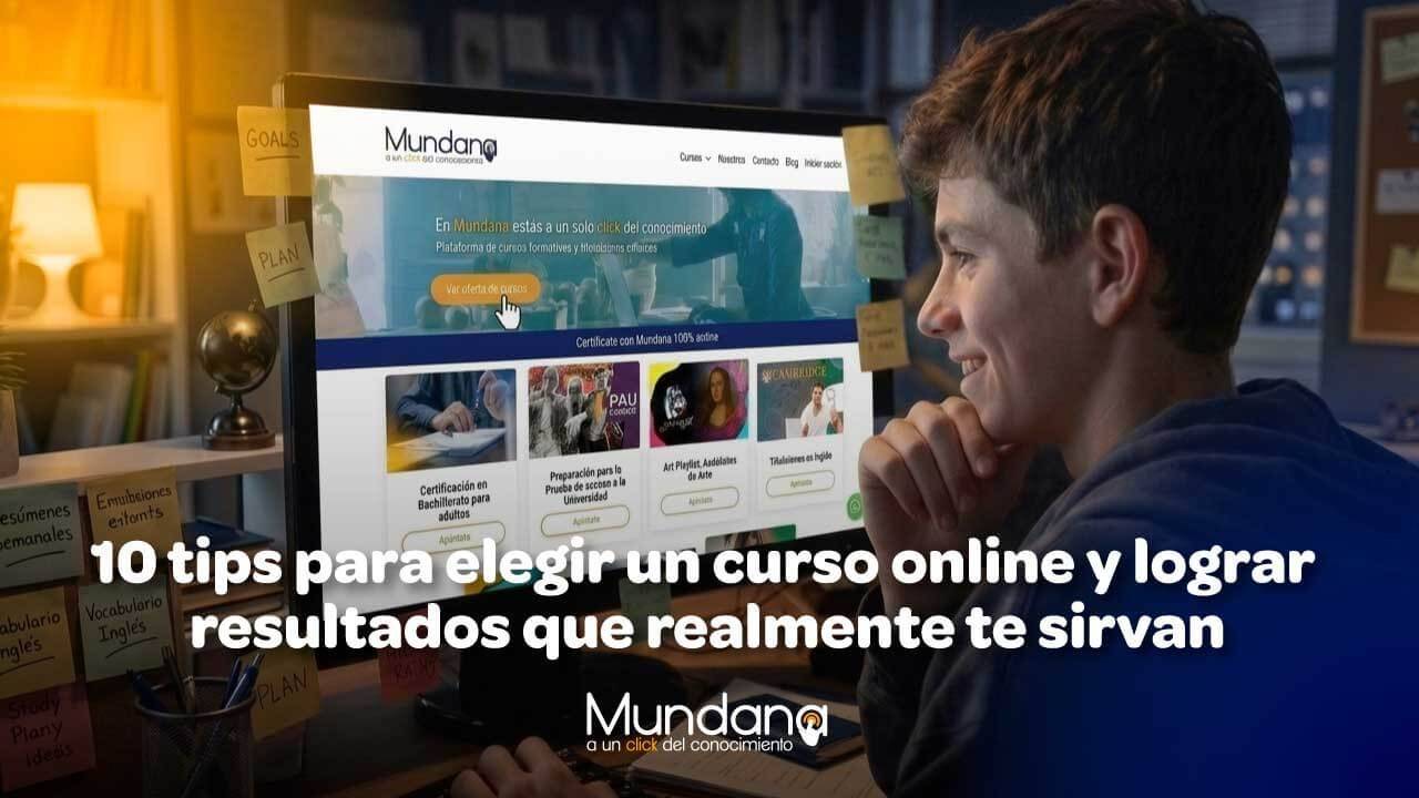 elegir un curso online