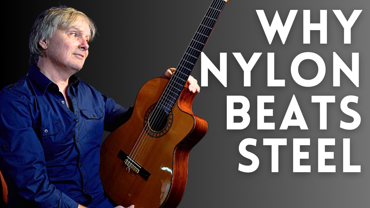 Nylon string guitar is better than steel string