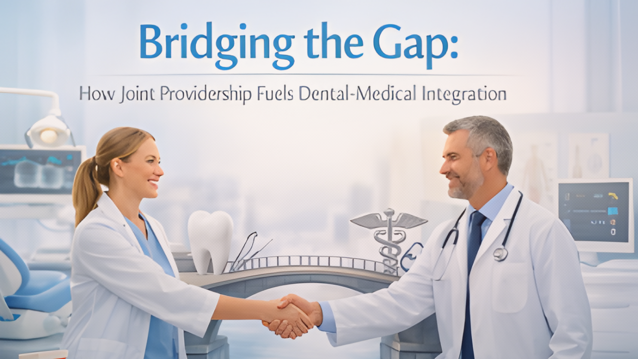 Healthcare Provider and Dental Hygienist shaking hands