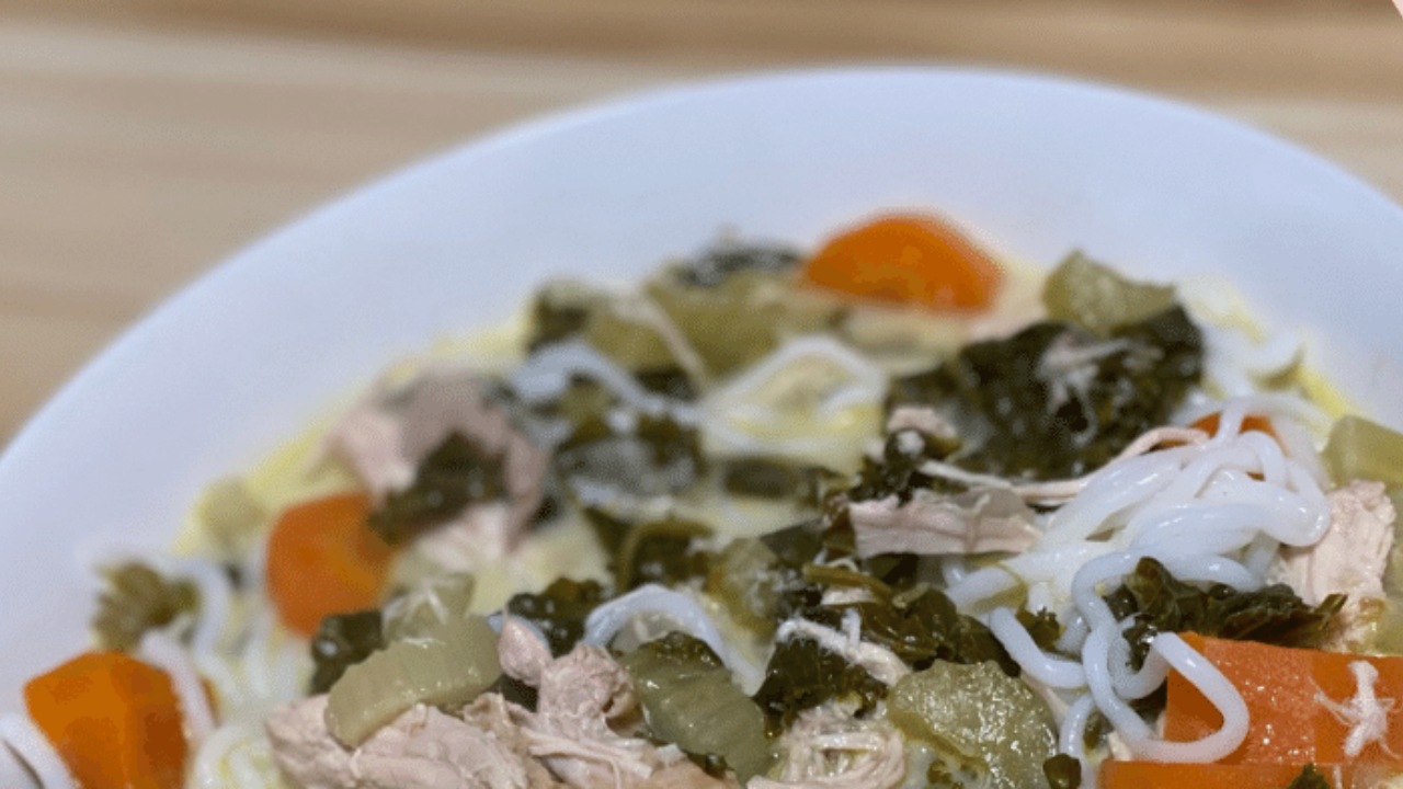 simple low carb chicken and noodle soup for weight loss