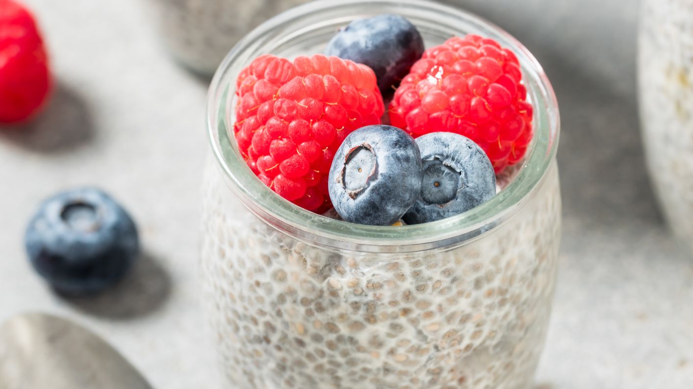 high protein chia pudding