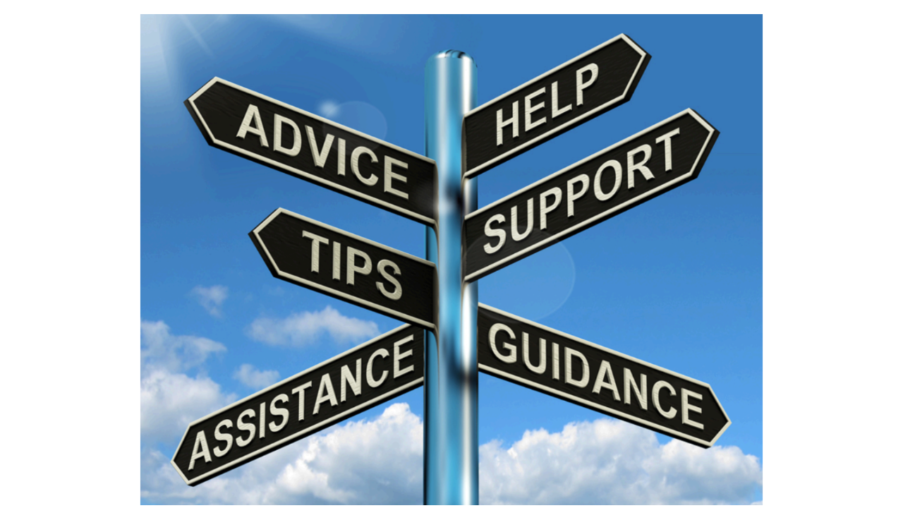 Multi-directional sign with 