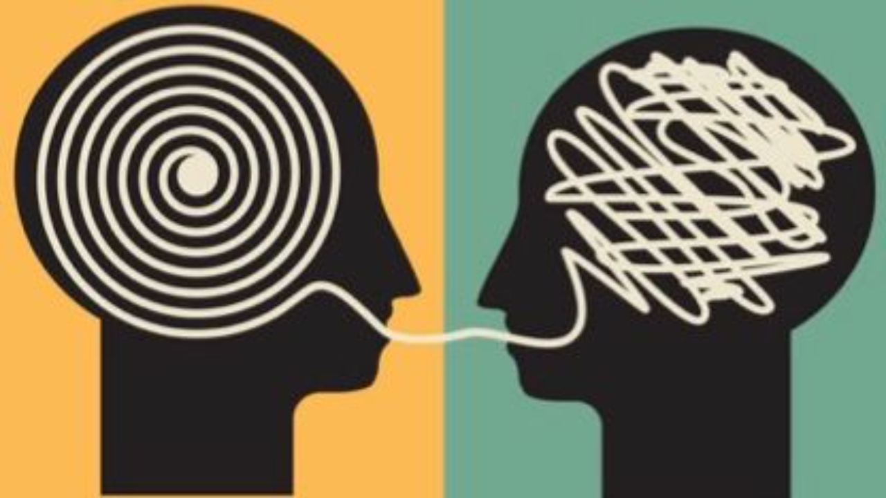 Brains connected with a string. Motivational interviewing is a compassionate approach to change for therapy in Michigan with expert MI therapists.