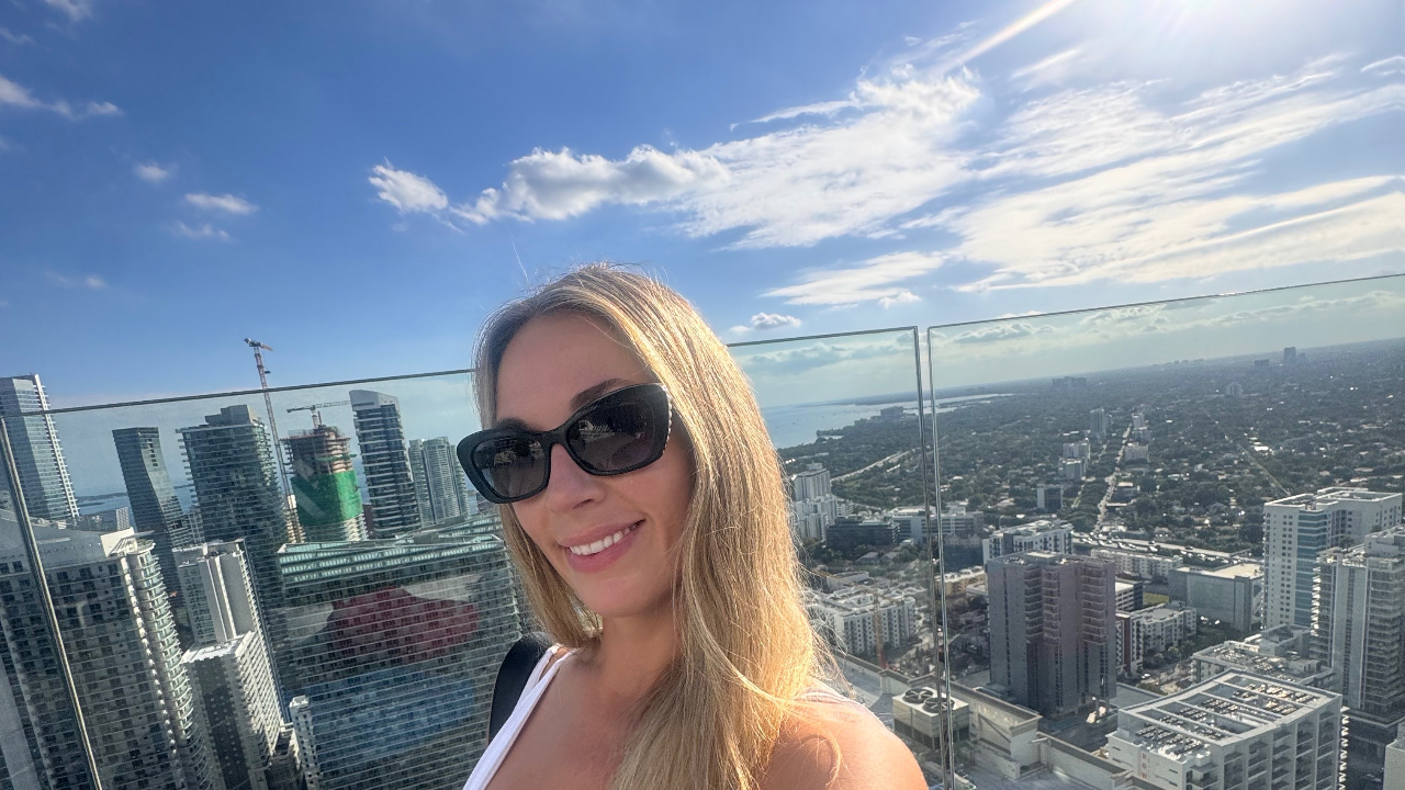 Brittany Arnason at America's Business Forum 2025 in Miami.