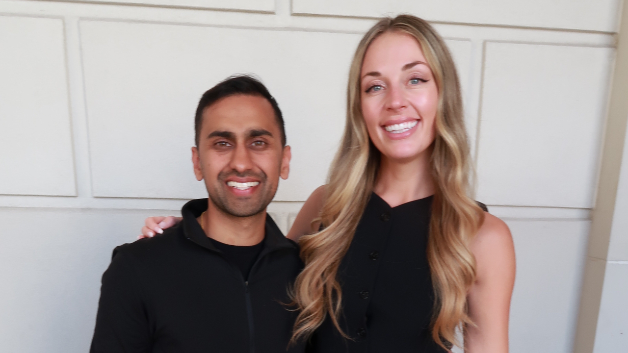 Brittany Arnason and Sujay Mehta at Bigger Pockets Convention.